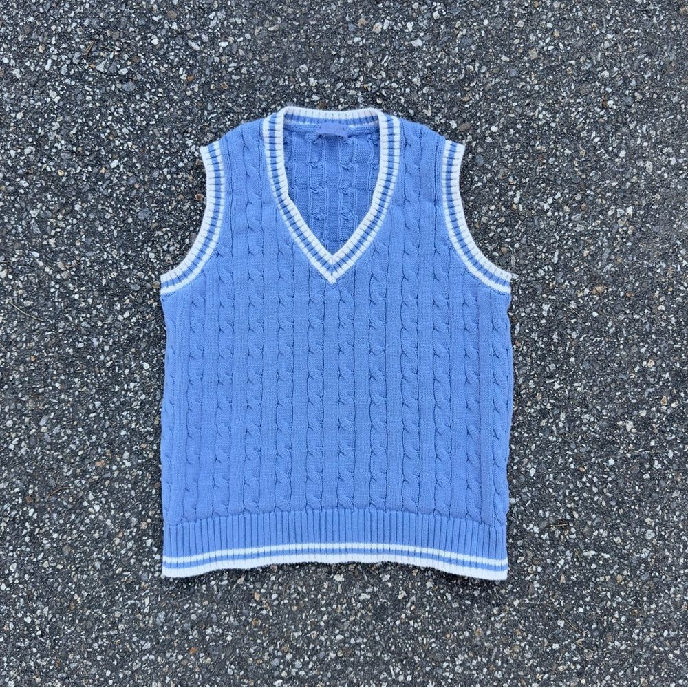 Y2K Brandy Melville Sweater Vest Marlena Cotton Sweater